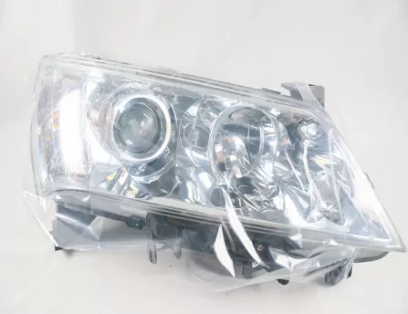 Headlight Right Sedan White Background