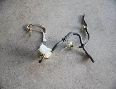 Boost oil pipe low pressure, with oil pot