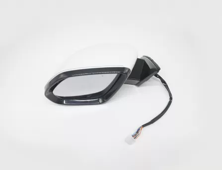 Reversing mirror left 13 lines - white white mirror  F7