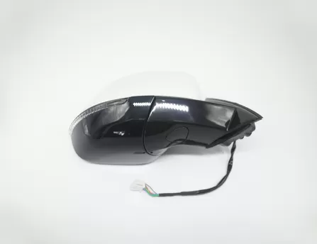 Reversing mirror right 7 lines - white white mirror F7