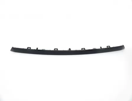 Middle trim strip under the rear bumper-high gloss black