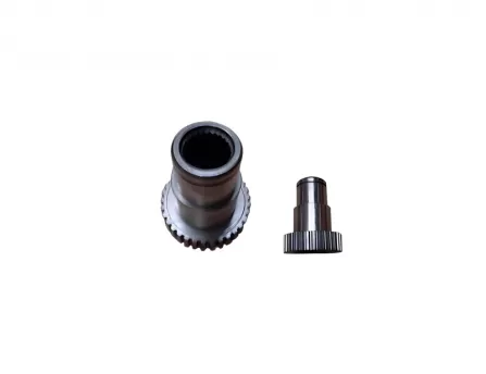 Transfer case shaft for high and low range controlSafe